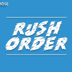 Rush Order Fee Complete Design Within 24 Hours A01 image 1