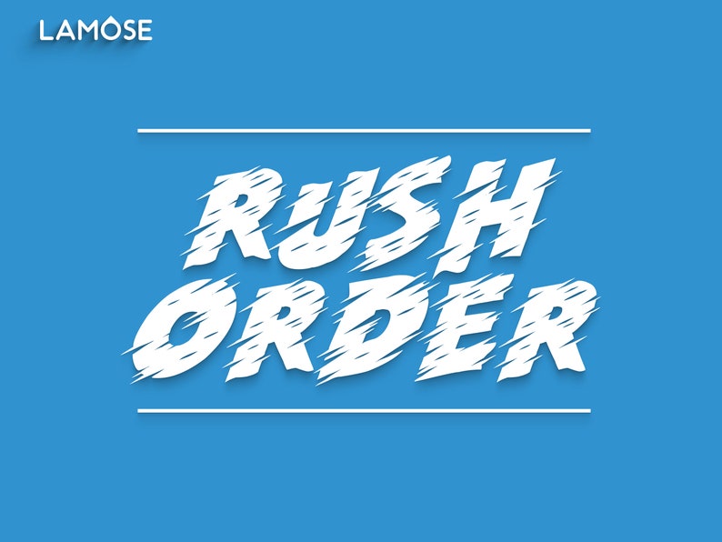 Rush Order Fee Complete Design Within 24 Hours A01 image 1