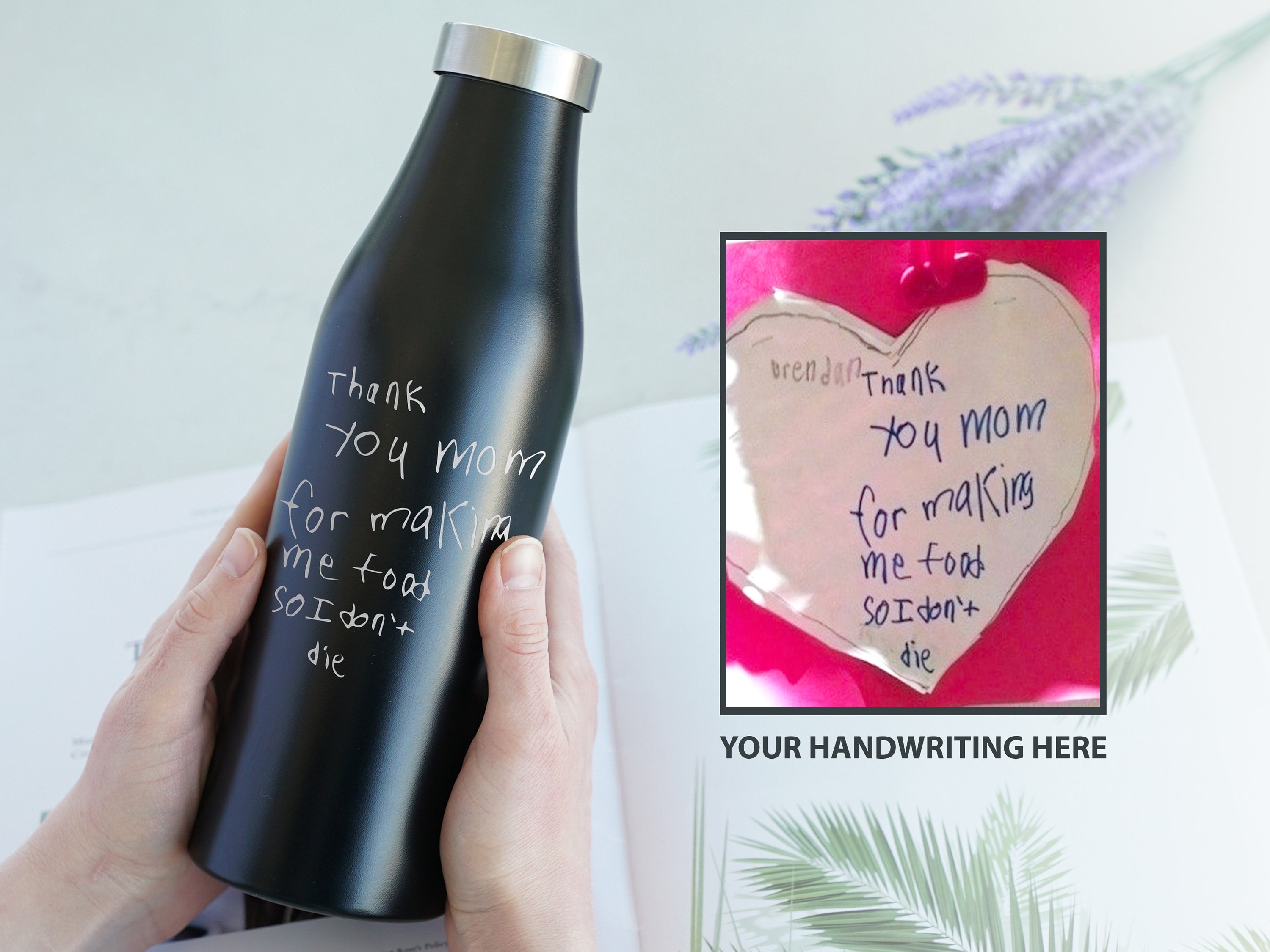 PERFECT Mother's Day Gift Custom Water Bottles 28 oz Etsy