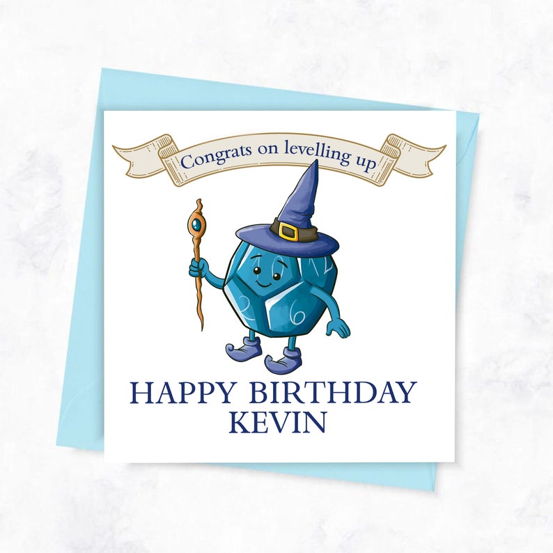 Wizard D D Birthday Card Dnd Birthday Card Dungeons And Etsy Singapore Wizard D D Birthday Card Dnd Birthday Card Dungeons And Etsy Singapore