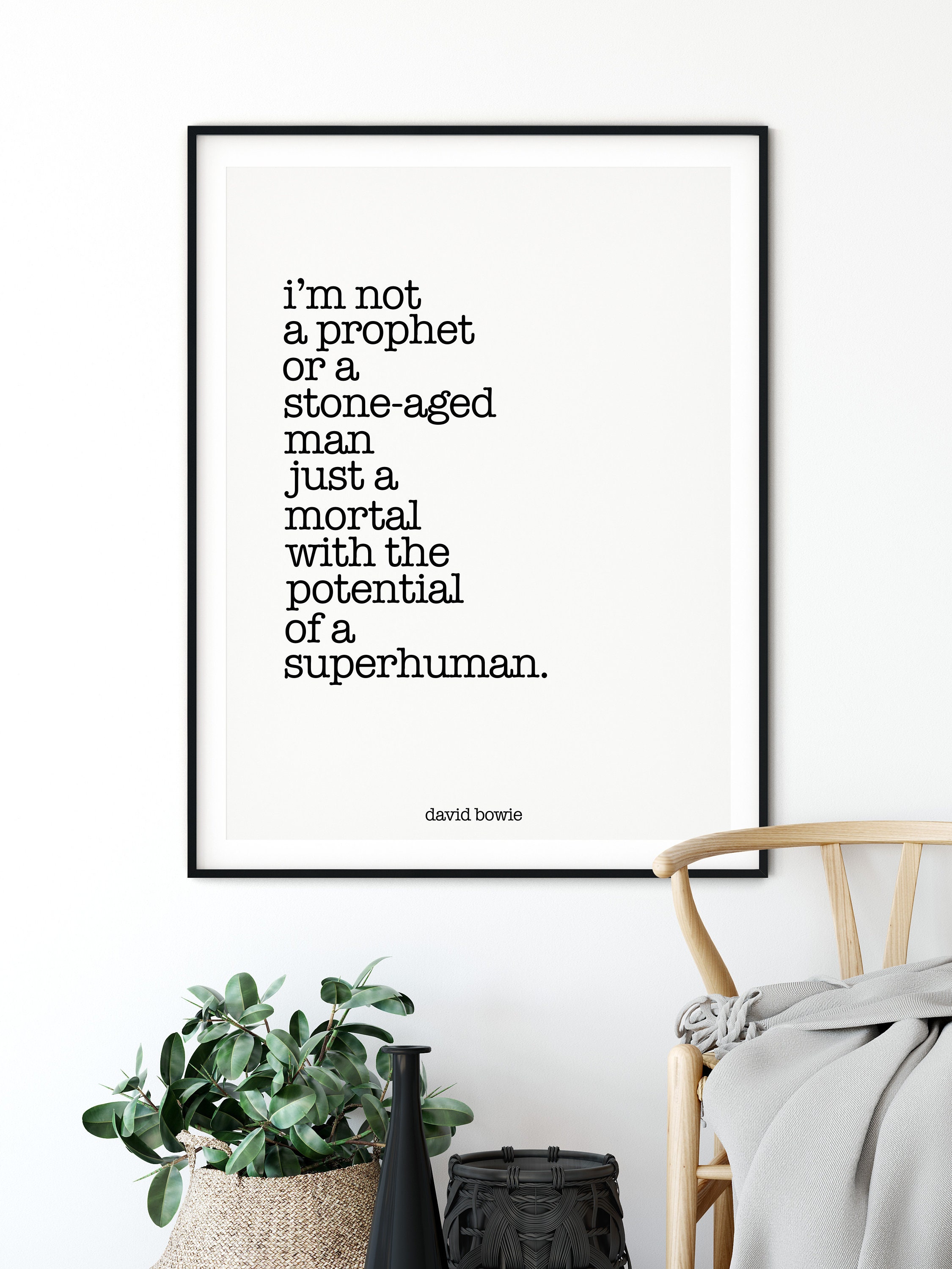 David Bowie Song Lyrics Print Quicksand Lyrics Song Print Etsy