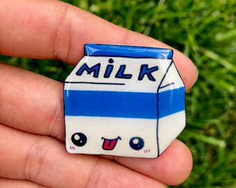 Milk Carton Pin