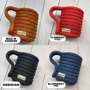 Can Cozie – Handmade From Upcycled Climbing Rope | 3 Sizes Available - Etsy