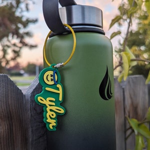 Personalized Water Bottle Name Tag