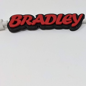 Charger Cord Name Tag, Clip-On Personalized Cable Label