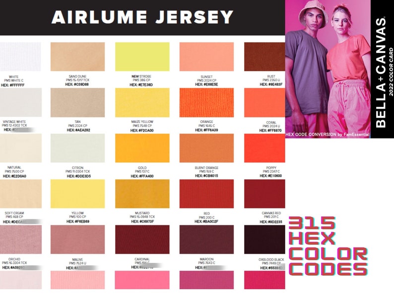 hex-color-codes-for-all-of-bella-canvas-3001-shirts-color-card-pms-to