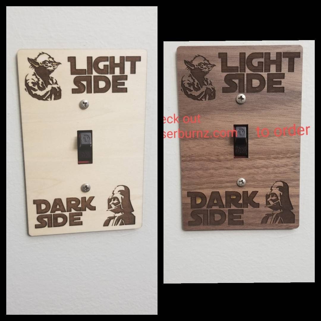 star wars switch plate cover