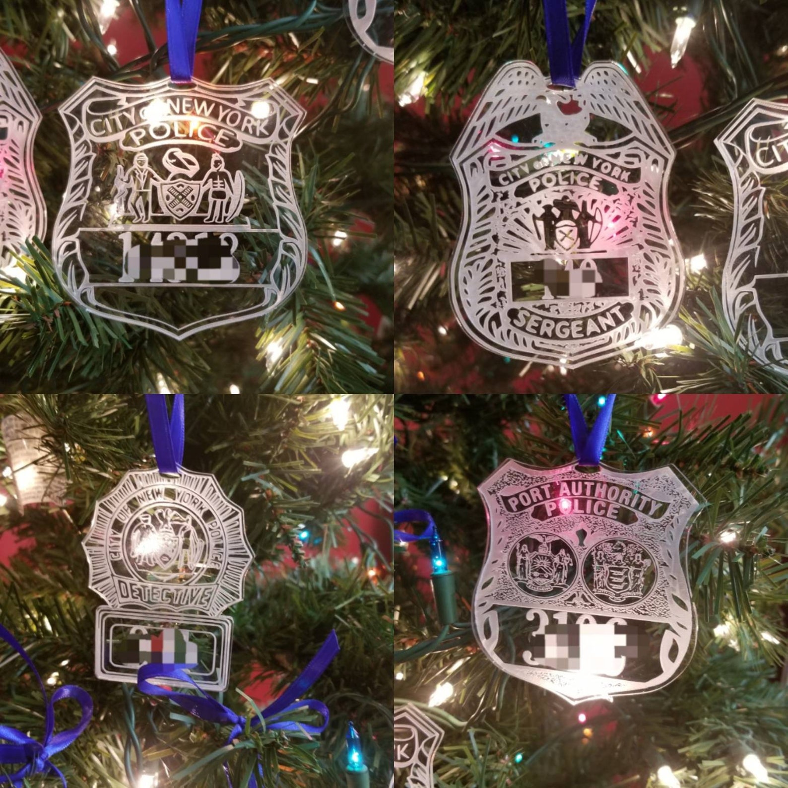 NYPD Port Authority or New York Corrections Police Badge Etsy