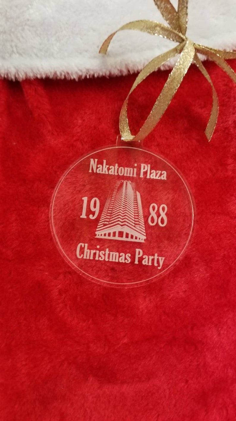 thumbnail image 2 of Nakatomi Plaza Christmas Party 1988 Die Hard T-Shirt – Yippee Ki Yay, Free Shipping 2 of 6