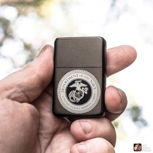 Federal agency / Military logo engraved lighters. Numerous designs to choose from. BEST SELLER