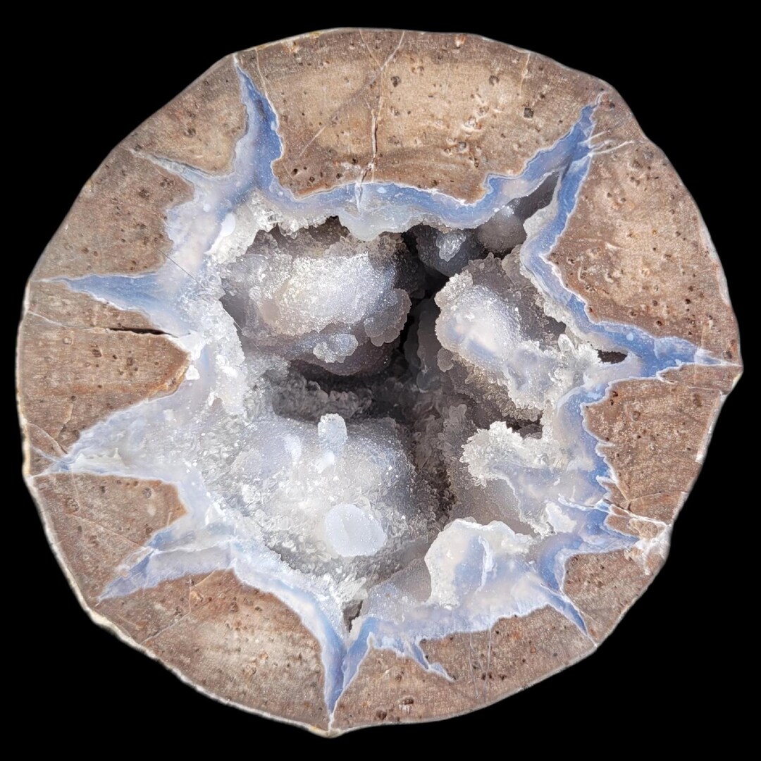 Starlight Hills Thunderegg Geode Polished Display Piece - Etsy