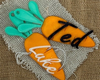 Easter Basket Tags, personalized Easter gift, 3D printed gifts