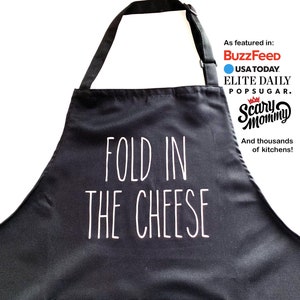 Fold In The Cheese Kitchen Apron