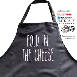 Fold In The Cheese Kitchen Apron