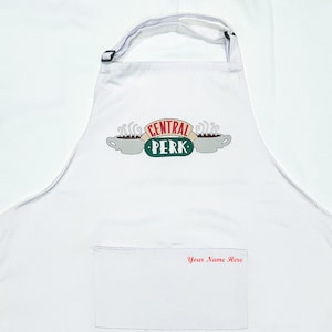 Customizable Central Perk Half or Full Apron