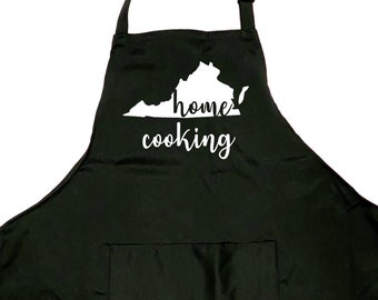 Personalized Your State Home Cooking Apron