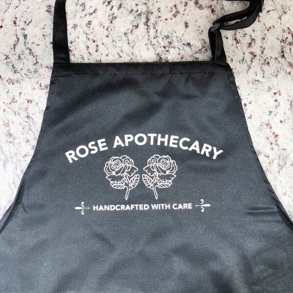 Rose Apothecary Kitchen Apron