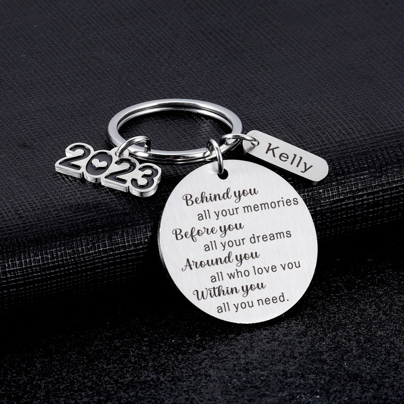 Graduation KeychainBehind you All your memoriesGraduation image 1