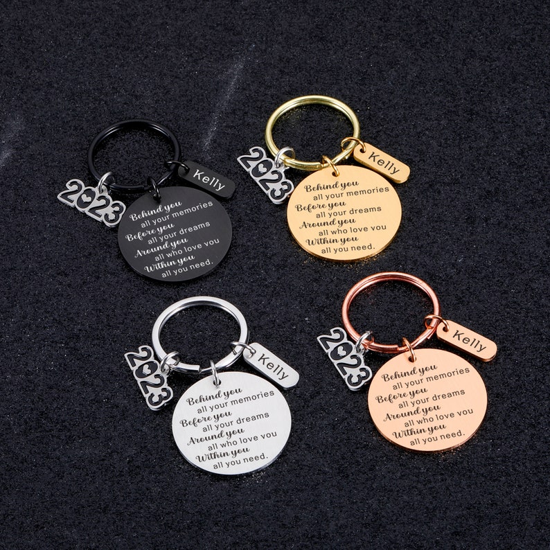 Graduation KeychainBehind you All your memoriesGraduation image 10