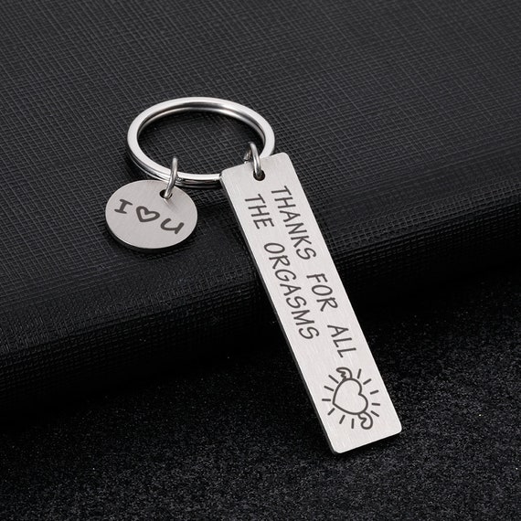 Thanks for All the Orgasms Funny Custom Couples Key Chain - Etsy