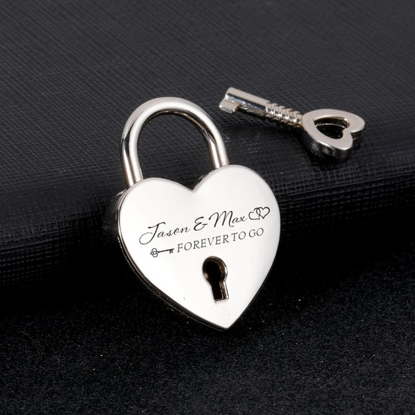 Engraved Padlock Etsy