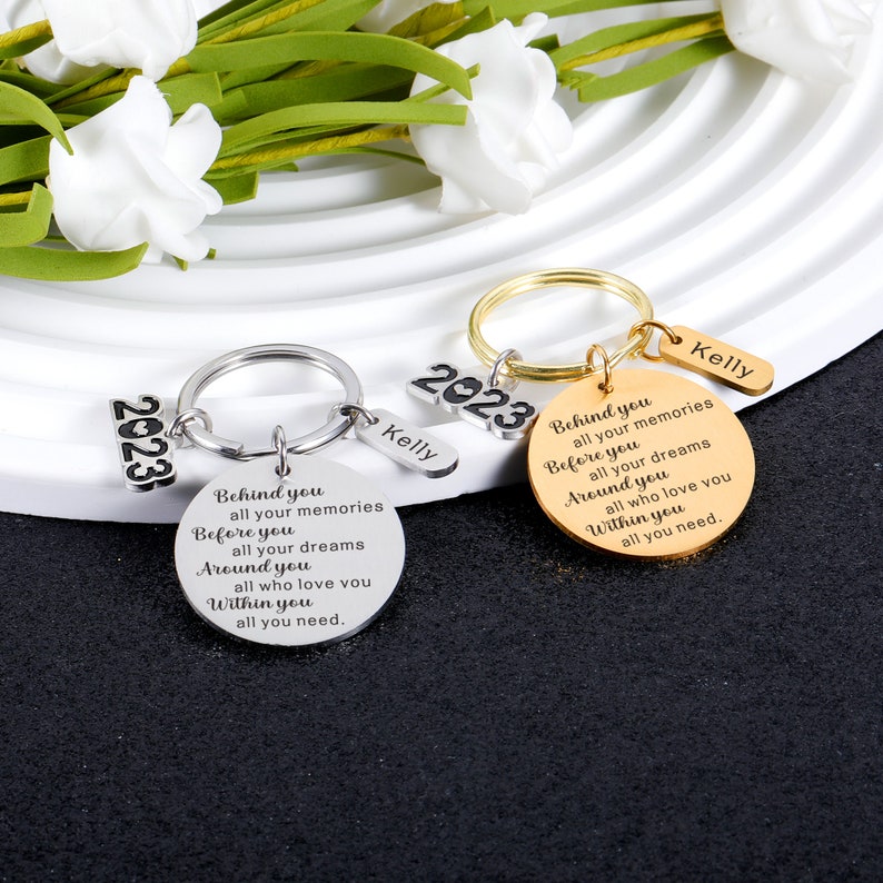 Graduation KeychainBehind you All your memoriesGraduation image 9