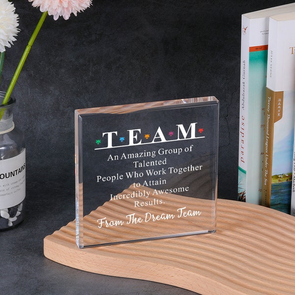 Appreciation Plaque Etsy