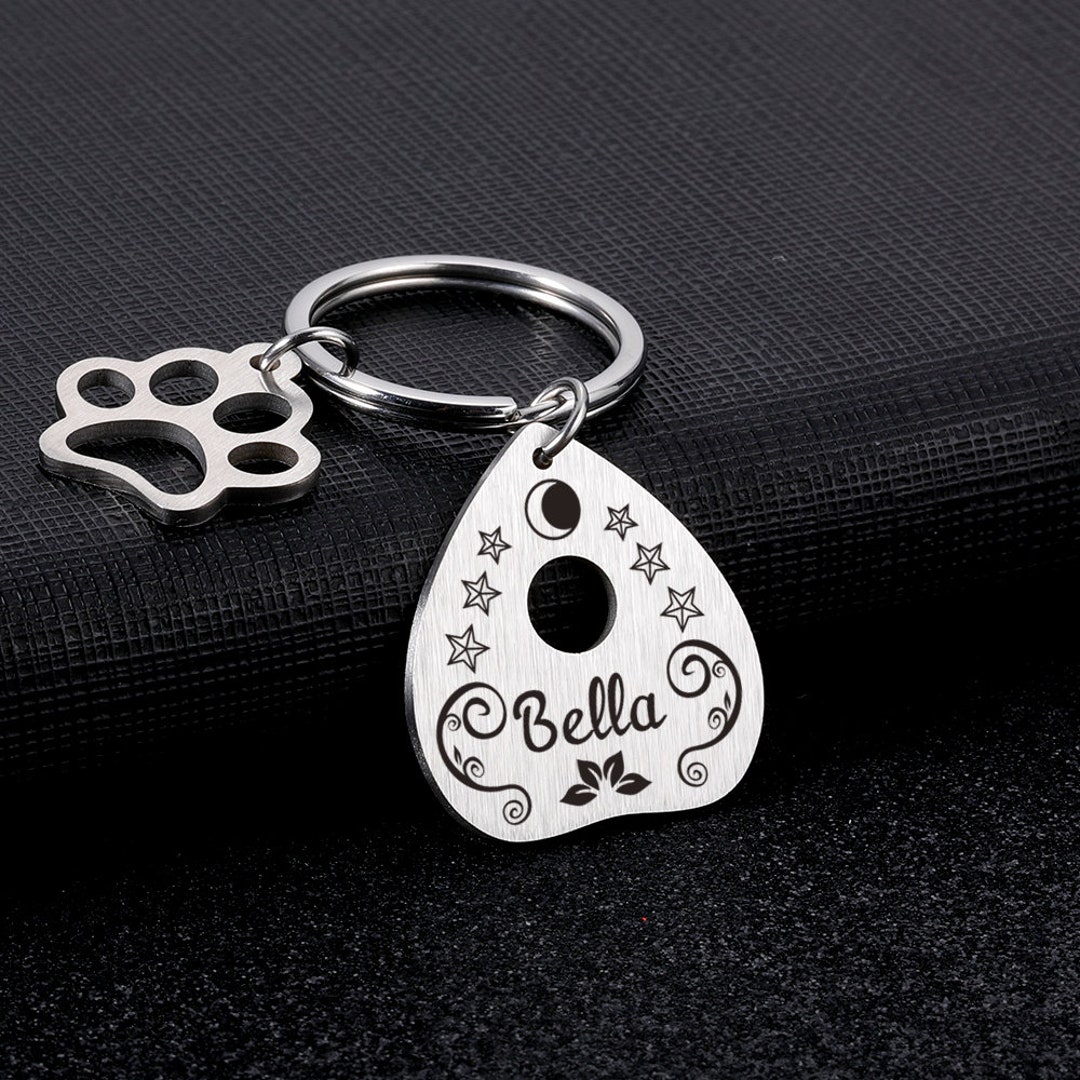 Planchette Tags halloween Dog Tagcat Tagstars and Moon Dog Etsy