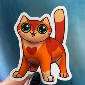 Firestar Inspired Sticker