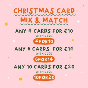 Split The G Guinness Christmas Card, 'Tis The Season To Split The G, Funny Guinness Christmas Card, Stout Card, A6 Card by Amelia Ellwood image 2