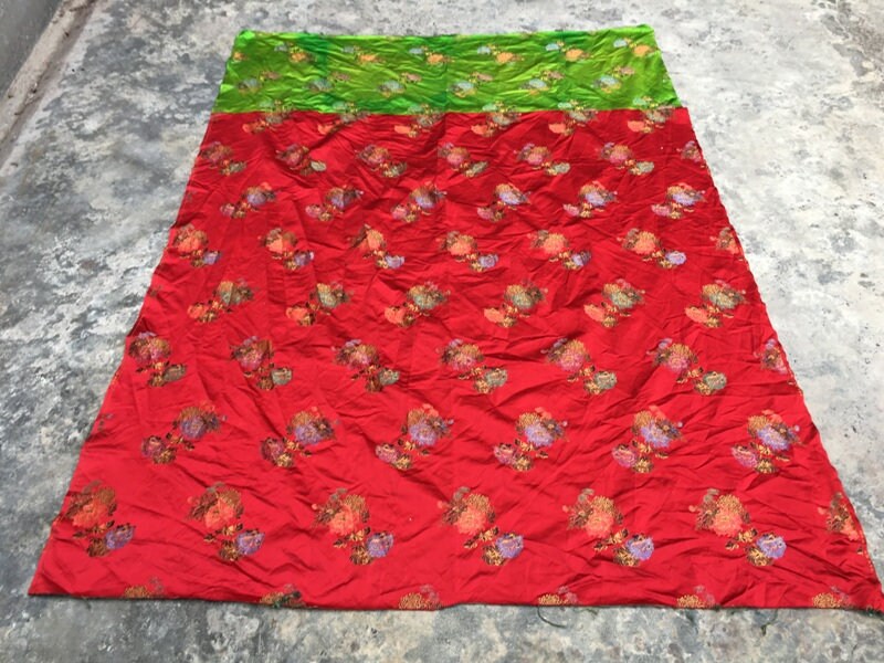 5x7 Low Price Vintage Chinese Tablecloth Silk Kitchen Dinning Etsy