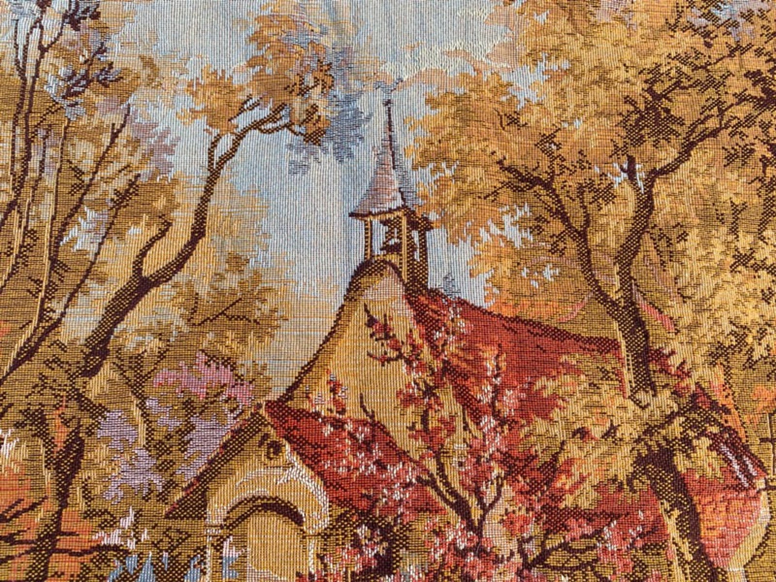 Vintage Tapestry Canadian Tapestry Wall Hangings Kitchen Etsy