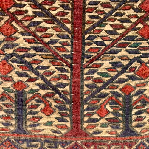 Shops Vintage Rug, Mini Rug, Handmade Rug, Afghan Rug, Boho Rug, Bukhara Oushak Rug, Home Decor Rug, 3x4 Turkish Rug, Wool Kilim Rug, 125 x 82 cm