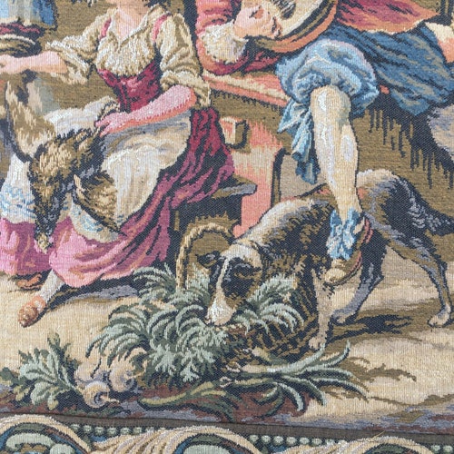 Vintage Tapestry Romantic French Tapestry Bohemian Wall Hangings Goblins Tribal Tapestry Medieval Floral shops Tapestry Home Decor 107 x 60 cm