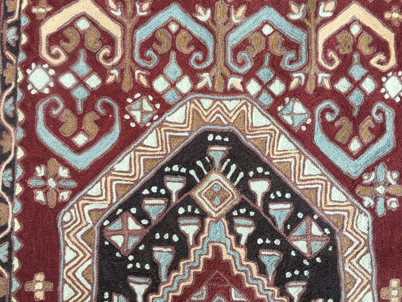 Magnifique Tapis Oriental Aubusson (306 X 201 CM) Fait Main
