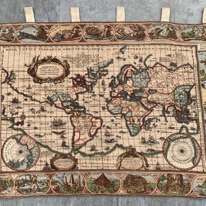 3x4 Frans tapijt, vintage tapijt, bloementapijt, religies tapijt, tuintapijt, wandtapijt voor huisdecoratie, 120 x 85 cm