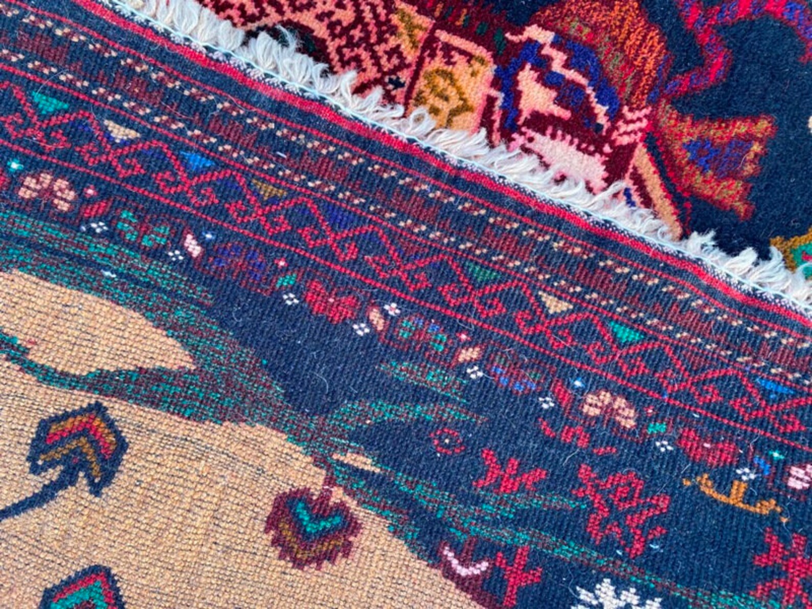 Wall Hanging Rug Vintage Rug Living Room Rug Handmade Rug Etsy