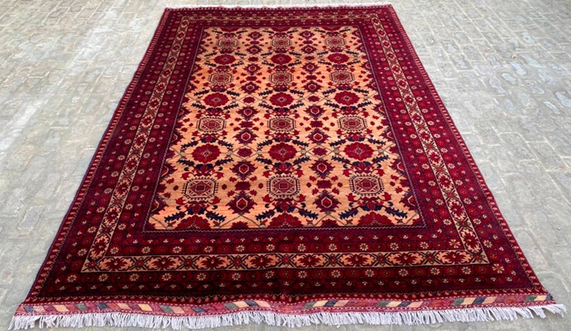 Living Room Rug High Quality Handmade Rug Afghan Rug Floor Rug Etsy