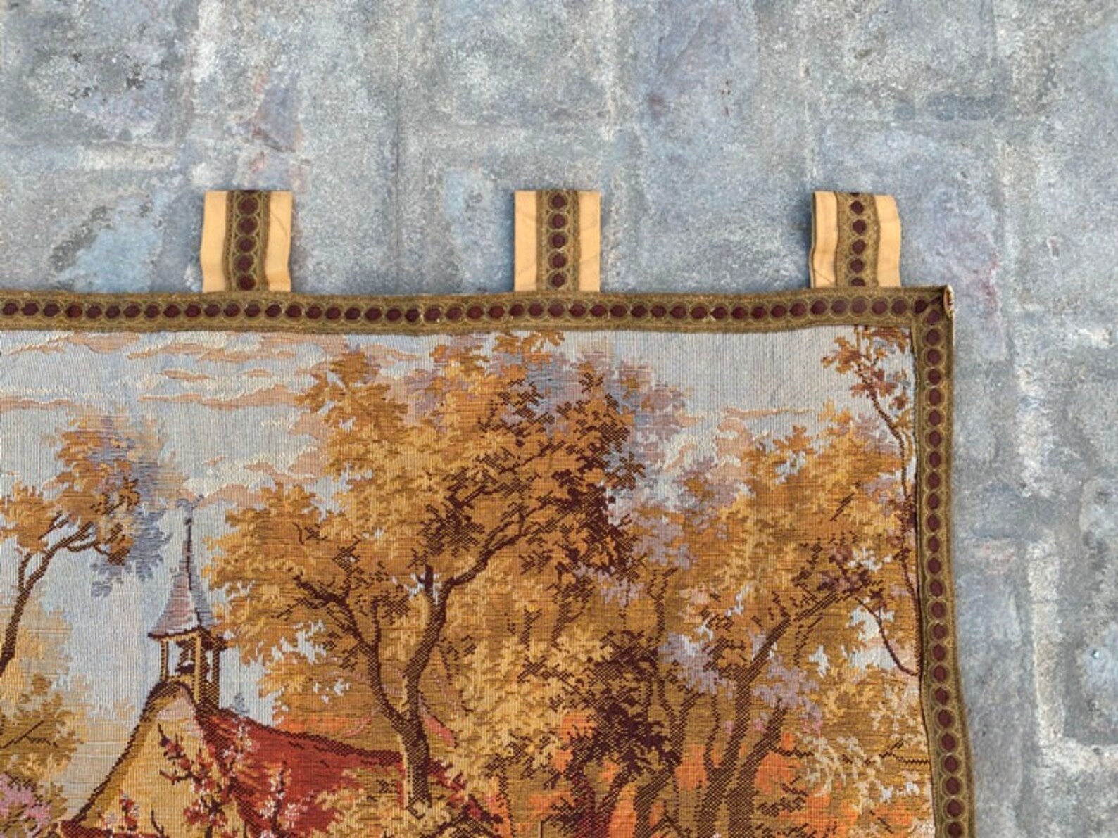 Vintage Tapestry Canadian Tapestry Wall Hangings Kitchen Etsy