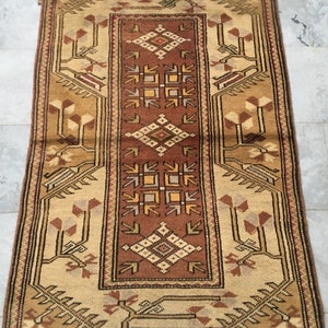 Wollteppich Kesray Teppich 3x4 Teppich Wolle Teppich Afghan Wollteppich Teppich OrientTeppich Orientalischer Teppich 122 x 87 cm