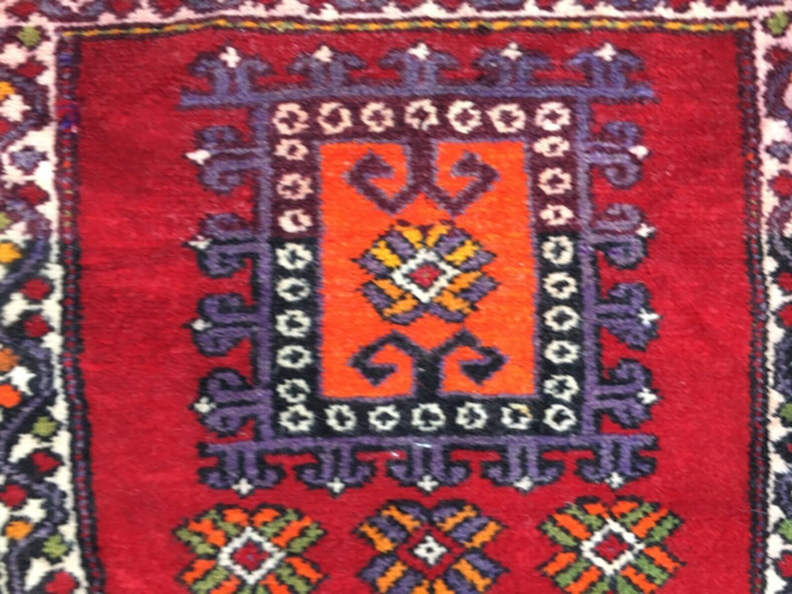 Hand Knotted Rug Afghan Rug Antique Rug Door Mat Rug Kilim | Etsy