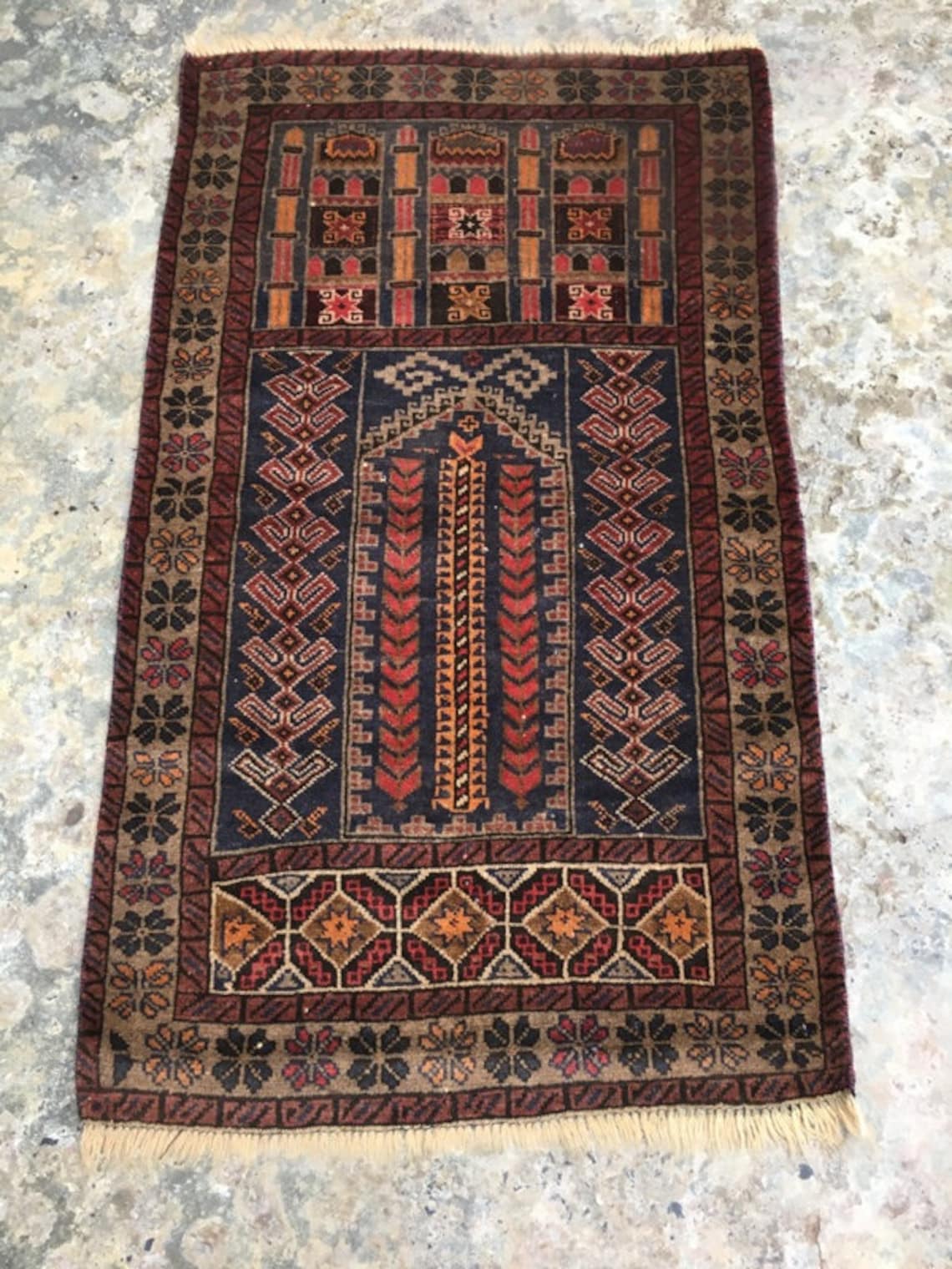 Afghanischer Teppich Handgewebt Teppich Vintage Teppich | Etsy