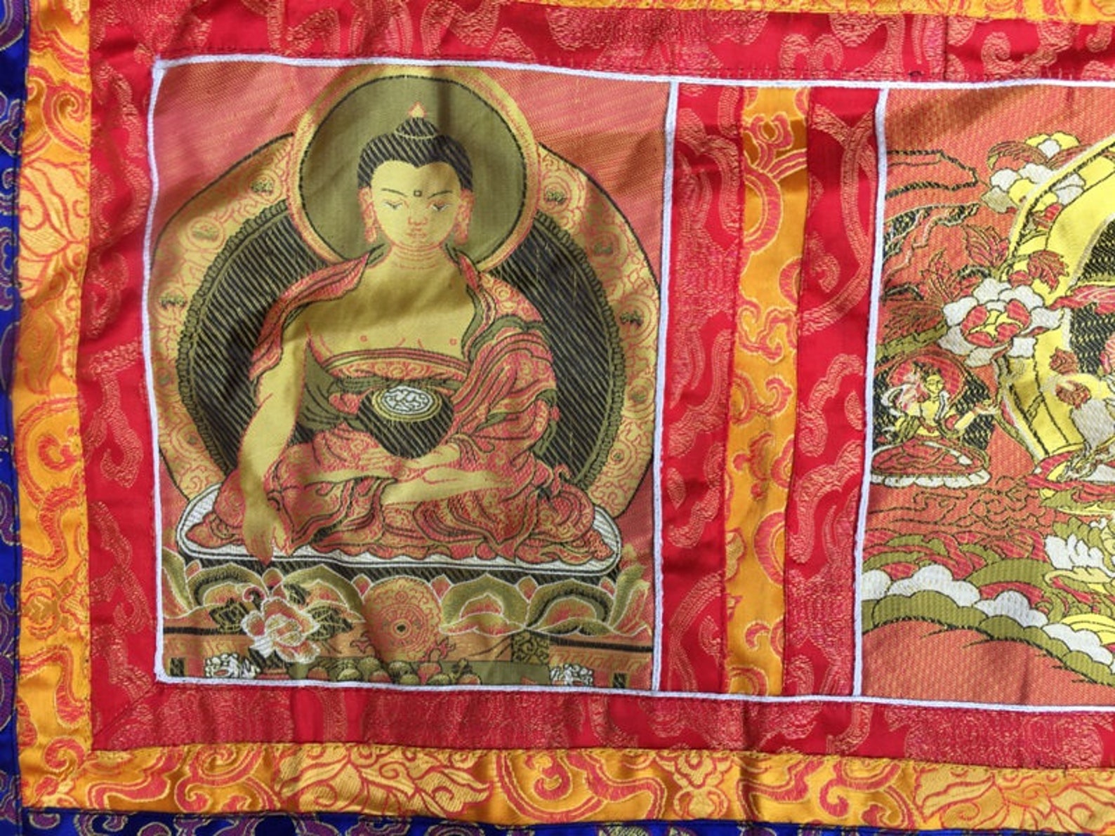 3x1 Antique Chinese Tapestry Wall Hangings Bedroom Tapestry Etsy