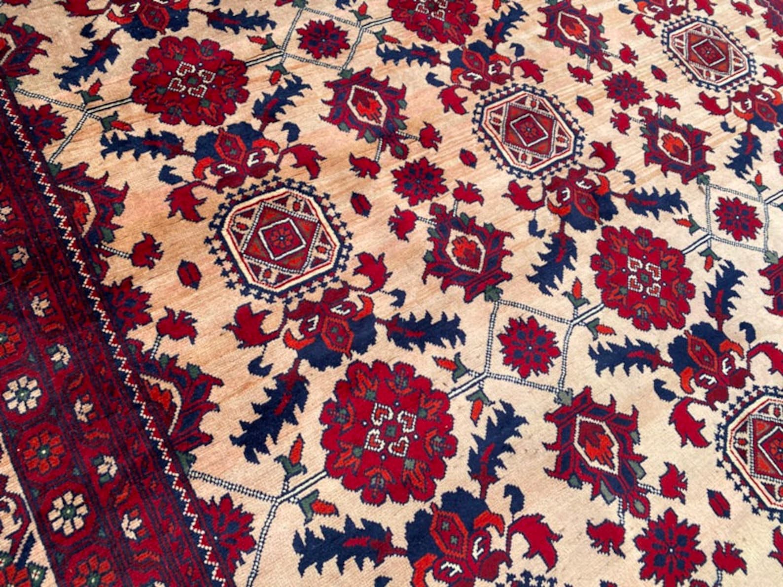 Living Room Rug High Quality Handmade Rug Afghan Rug Floor Rug Etsy