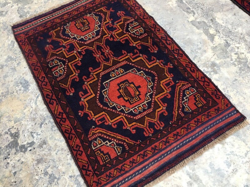 Afghanischer Teppich Kleiner Teppich Schlafzimmer Teppich | Etsy