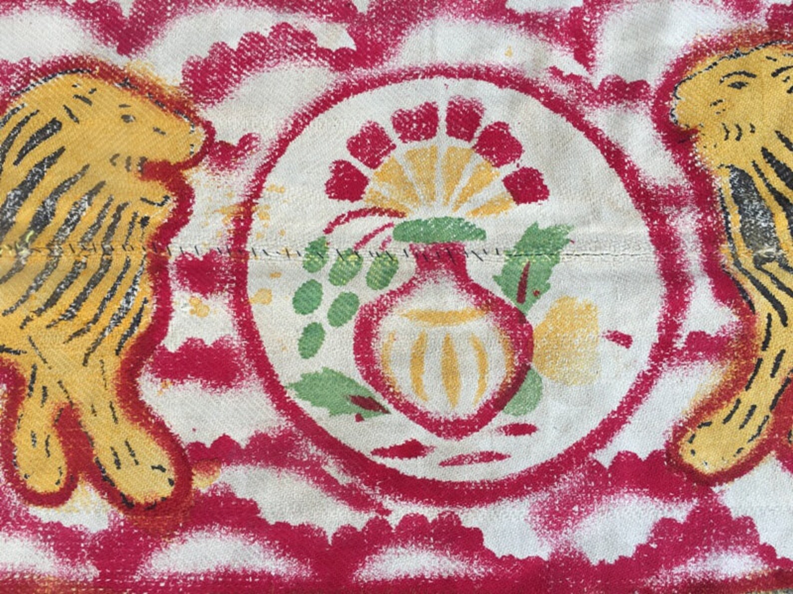 5x7 Vintage South Africa Handmade Painting Pictorial Tapestry Etsy