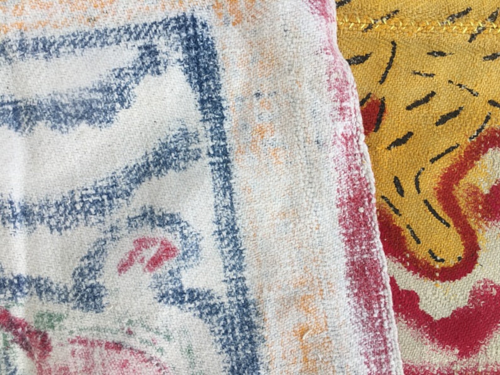 5x7 Vintage South Africa Handmade Painting Pictorial Tapestry Etsy