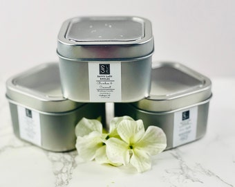 Wickless Candle/Flameless Candle/Tin Candles/Scented Candles/Homemade Candles/Minimalist Candles for Women or Men home fragrance gift .