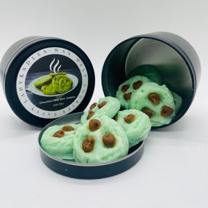 Wax Melts for Warmer/Soy Wax Melts/Fake Food/Shaped Wax Melts/Wax Cookies for Wax Warmer, Home Fragrance, or Chocolate Cookie Lover Gift.