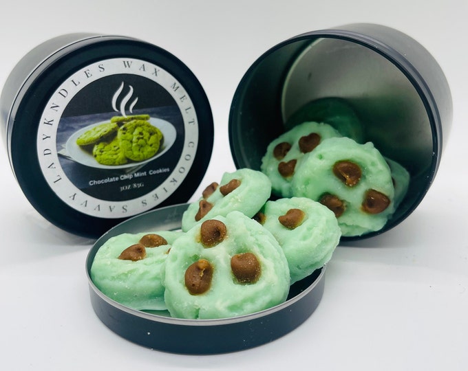 Wax Melts for Warmer/Soy Wax Melts/Fake Food/Shaped Wax Melts/Wax Cookies for Wax Warmer, Home Fragrance, or Chocolate Cookie Lover Gift.